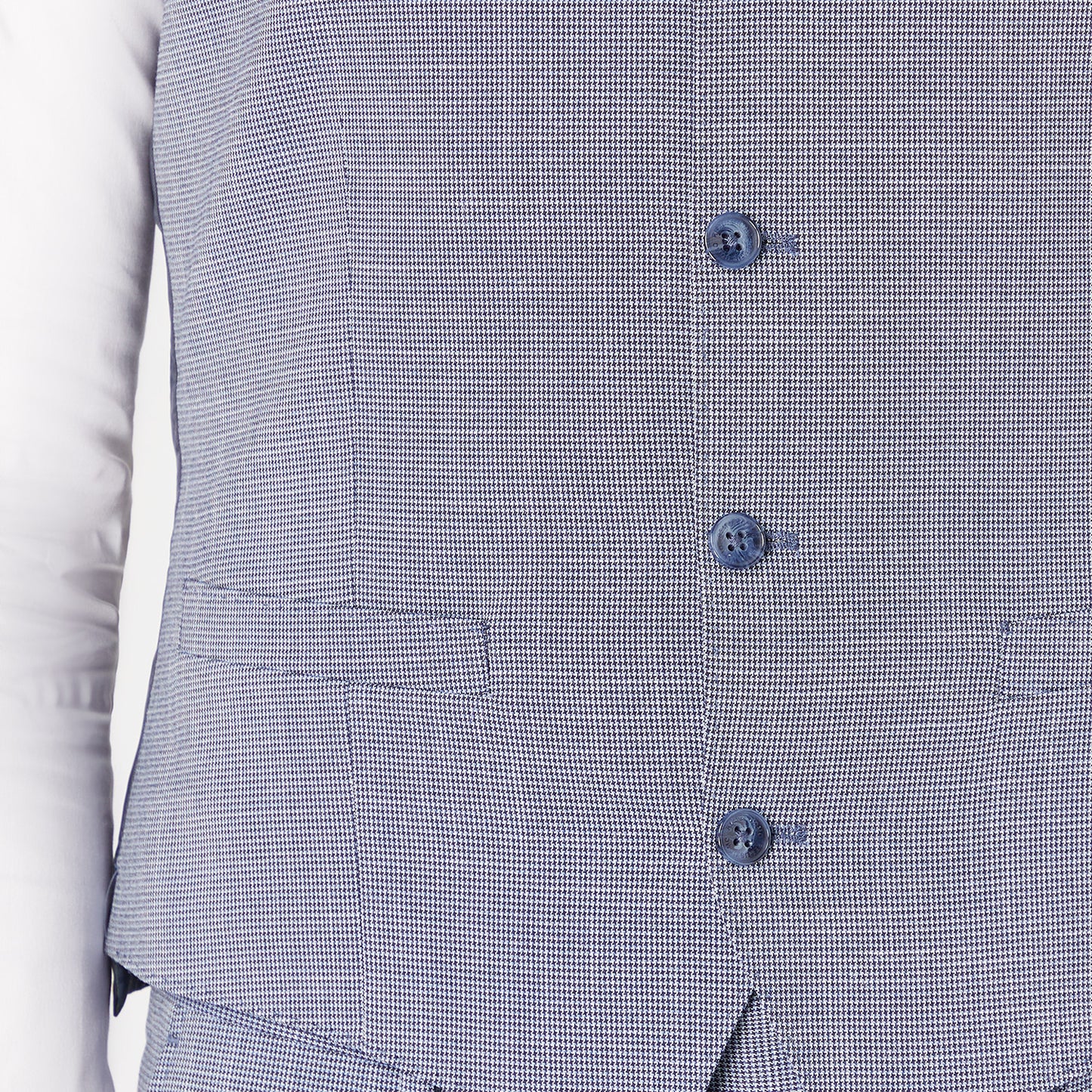 Remus Uomo 52191 26 Light Blue X-Slim Waistcoat