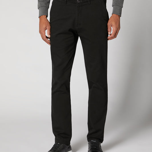 Remus Uomo 60128 00 Black Slim Leg Cotton Stretch Chino
