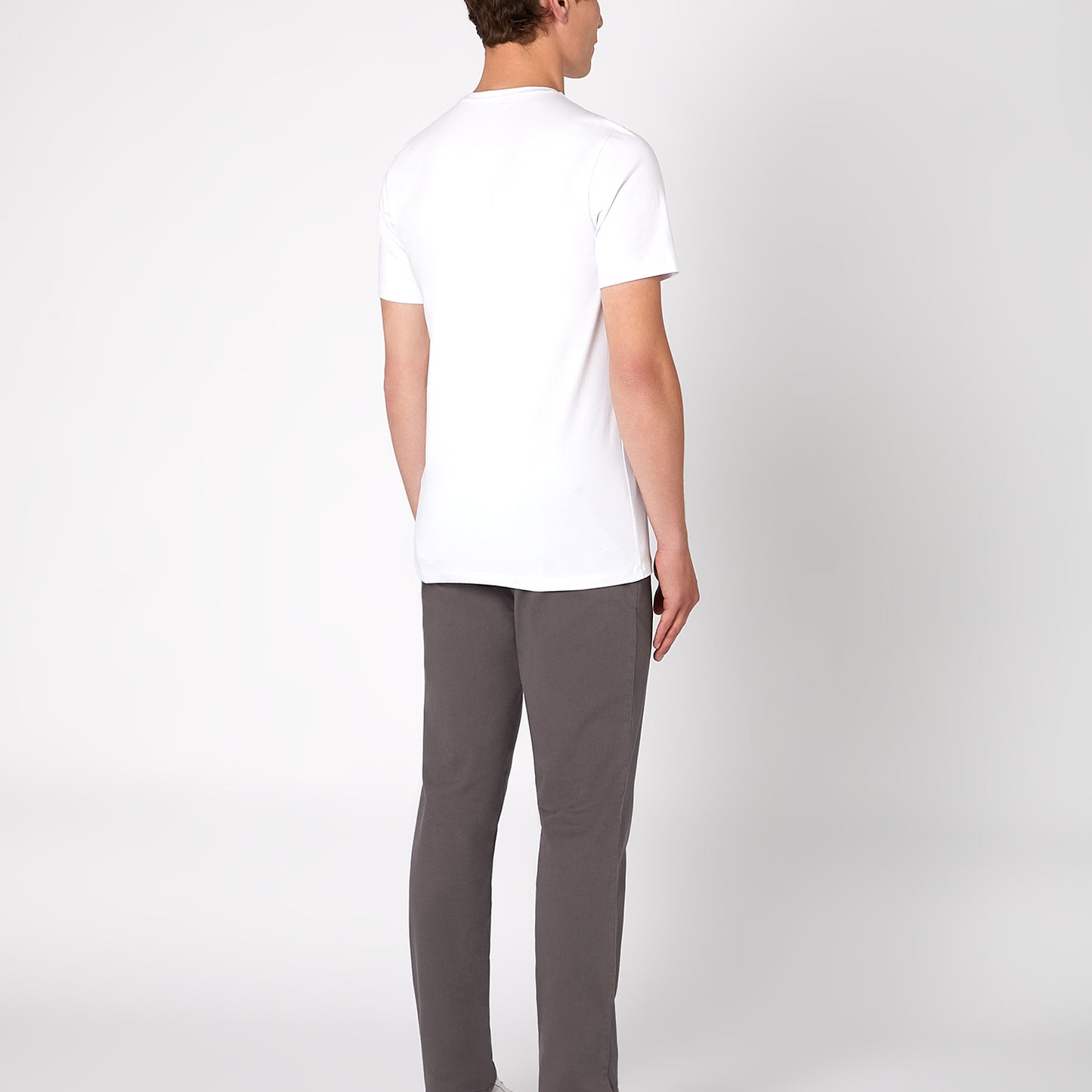 Remus Uomo 60128 07 Anthracite Grey Slim Leg Cotton Stretch Chino