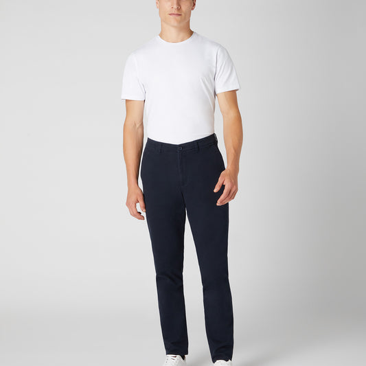 Remus Uomo 60128 78 Navy Slim Leg Cotton Stretch Chino