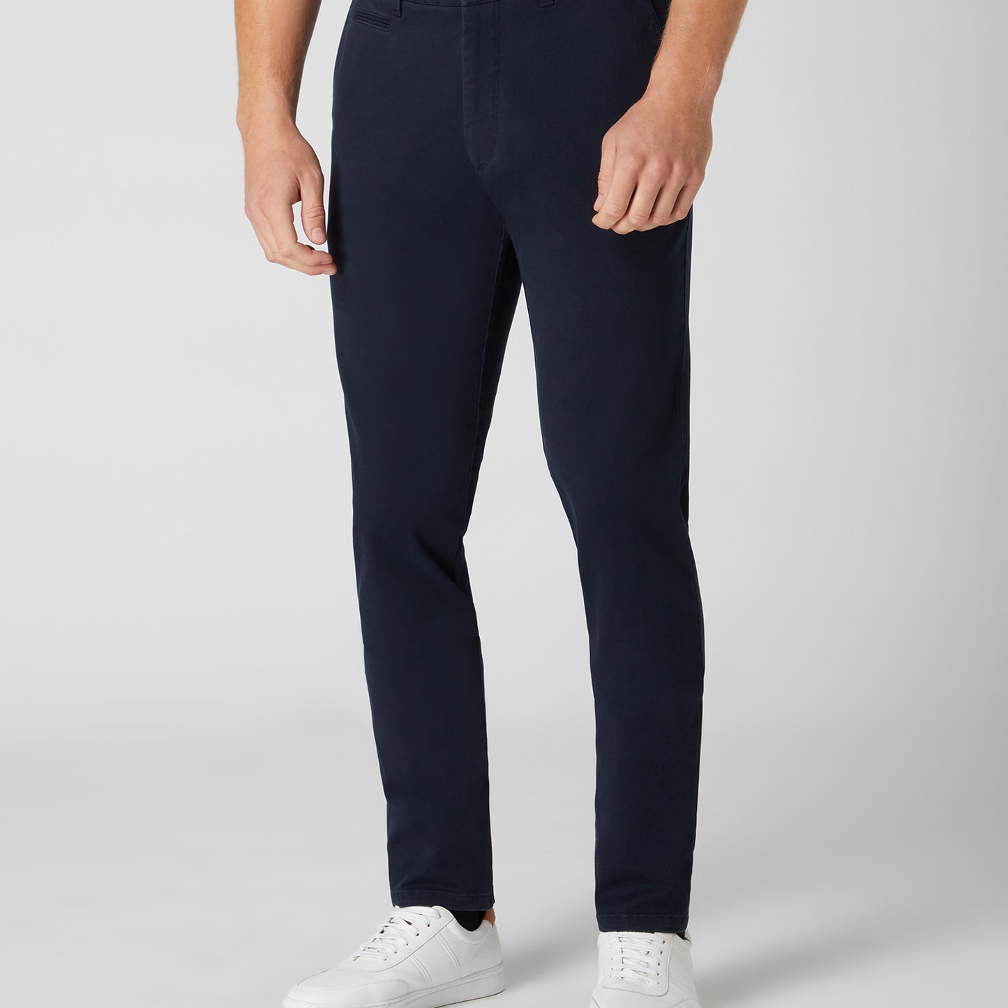 Remus Uomo 60138 78 Navy X-Slim Leg Cotton-Stretch Chino