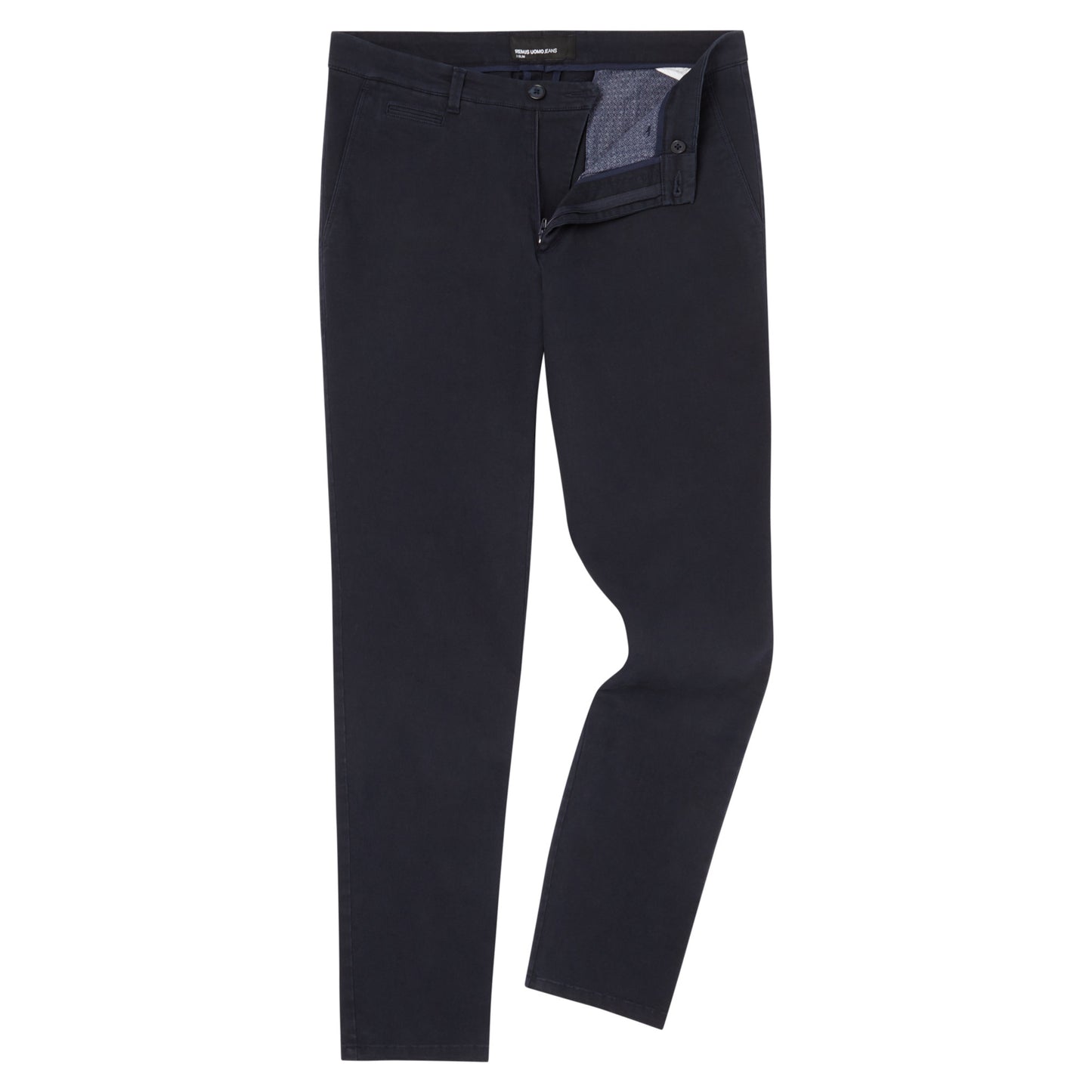 Remus Uomo 60138 78 Navy X-Slim Leg Cotton-Stretch Chino