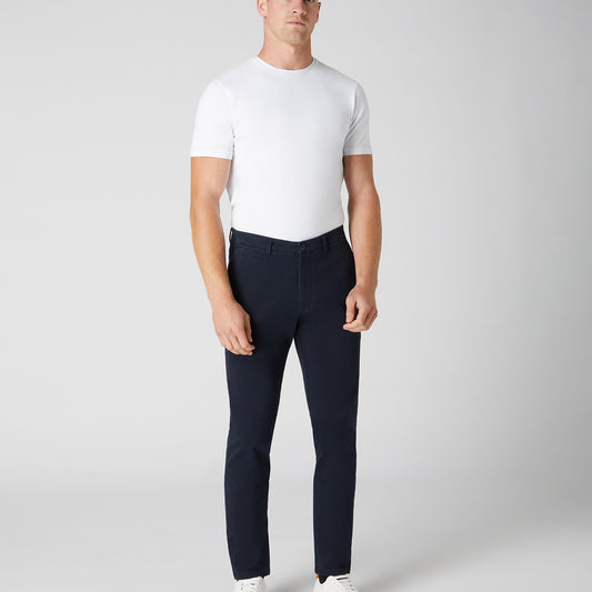 Remus Uomo 60138 78 Navy X-Slim Leg Cotton-Stretch Chino