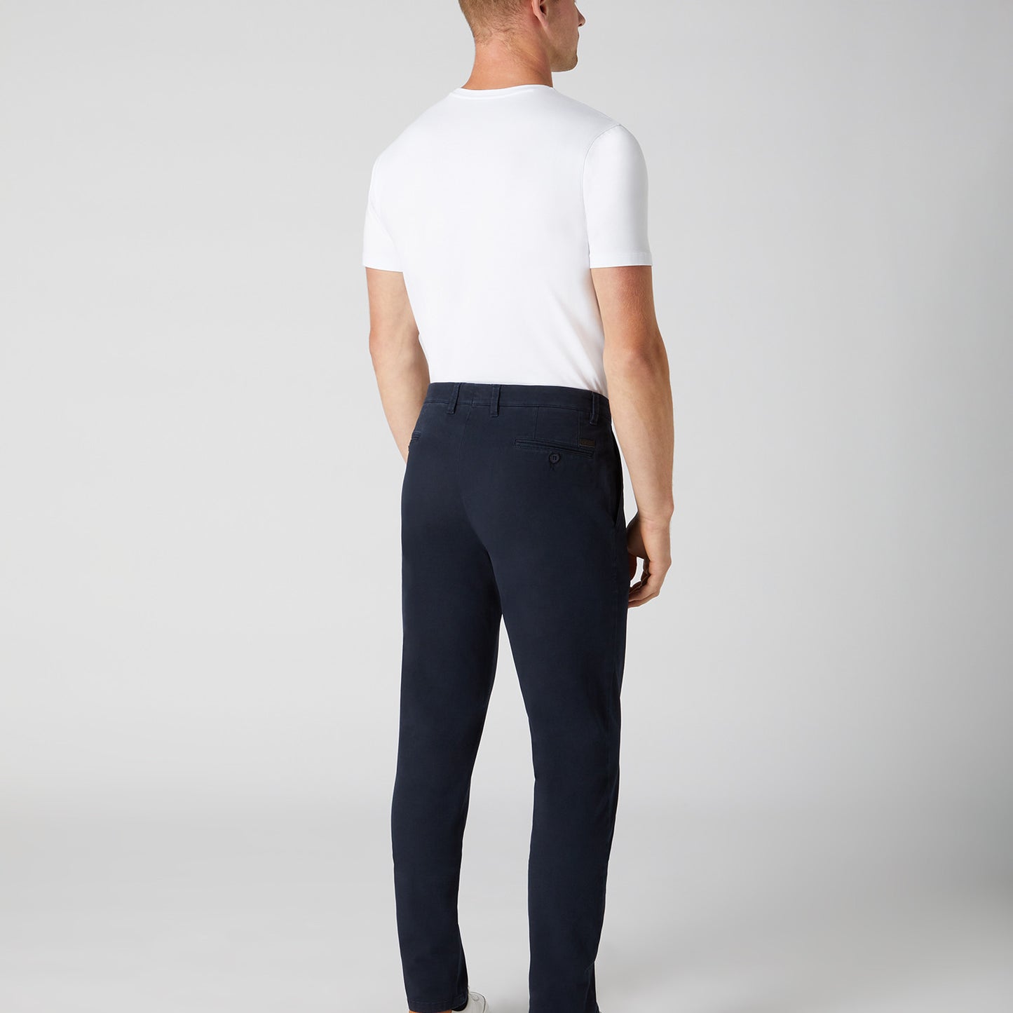 Remus Uomo 60138 78 Navy X-Slim Leg Cotton-Stretch Chino