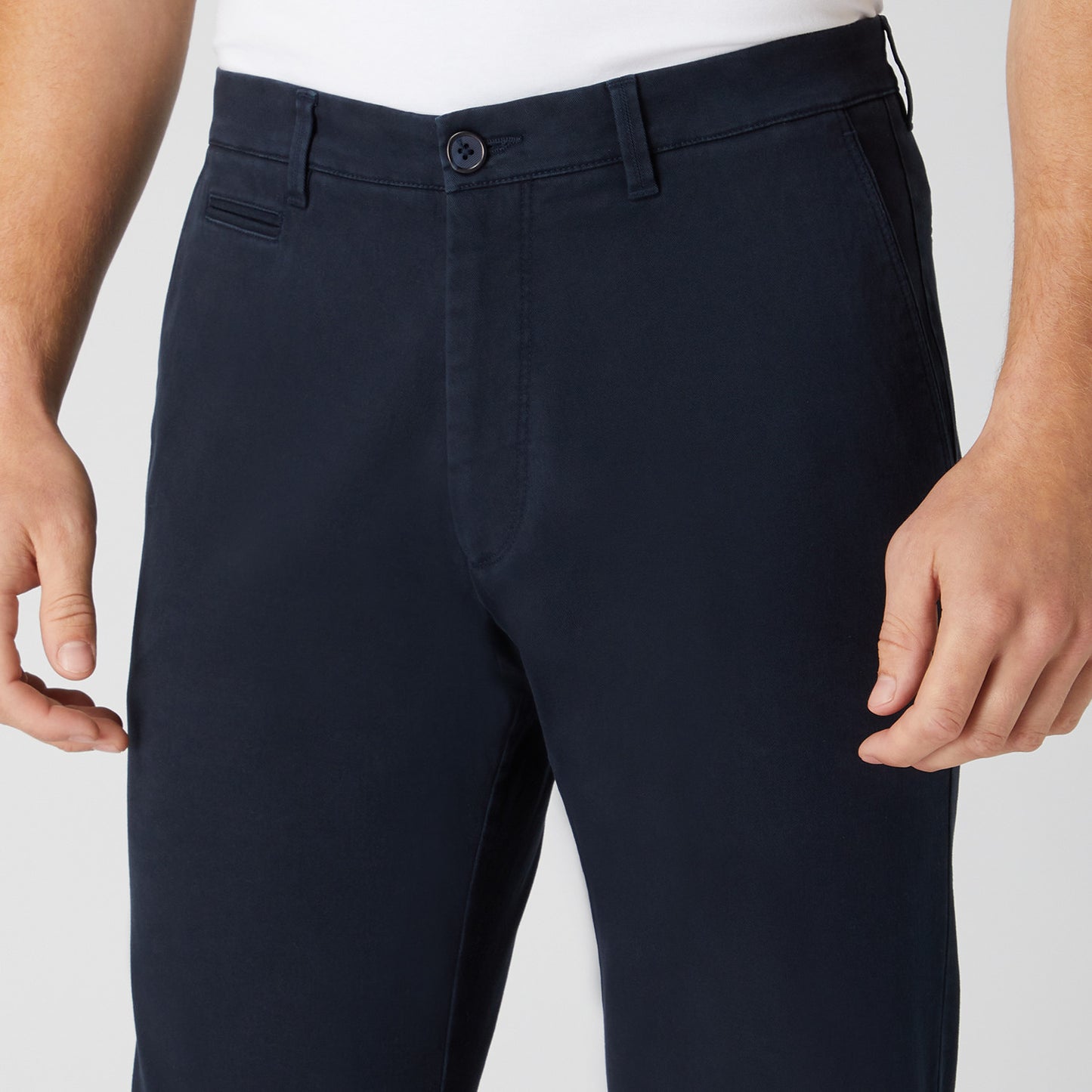 Remus Uomo 60138 78 Navy X-Slim Leg Cotton-Stretch Chino