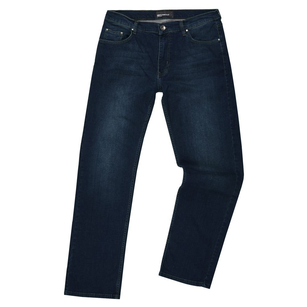 Remus Uomo 68507 28 Straight Leg Dark Blue Wayne Jeans