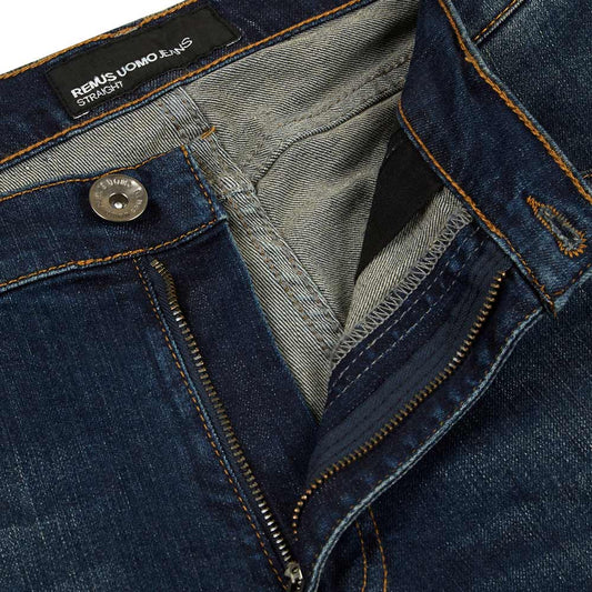 Remus Uomo 68507 28 Straight Leg Dark Blue Wayne Jeans
