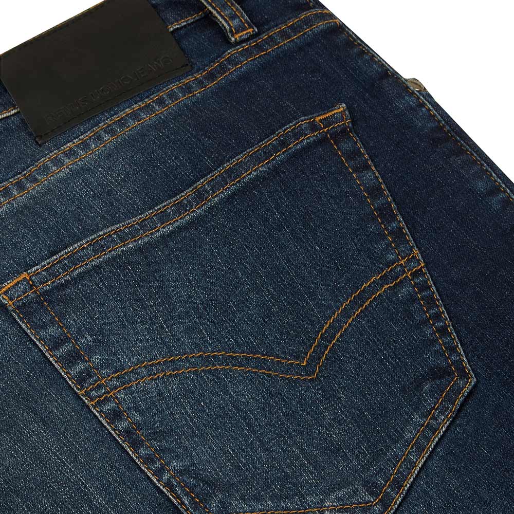 Remus Uomo 68507 28 Straight Leg Dark Blue Wayne Jeans