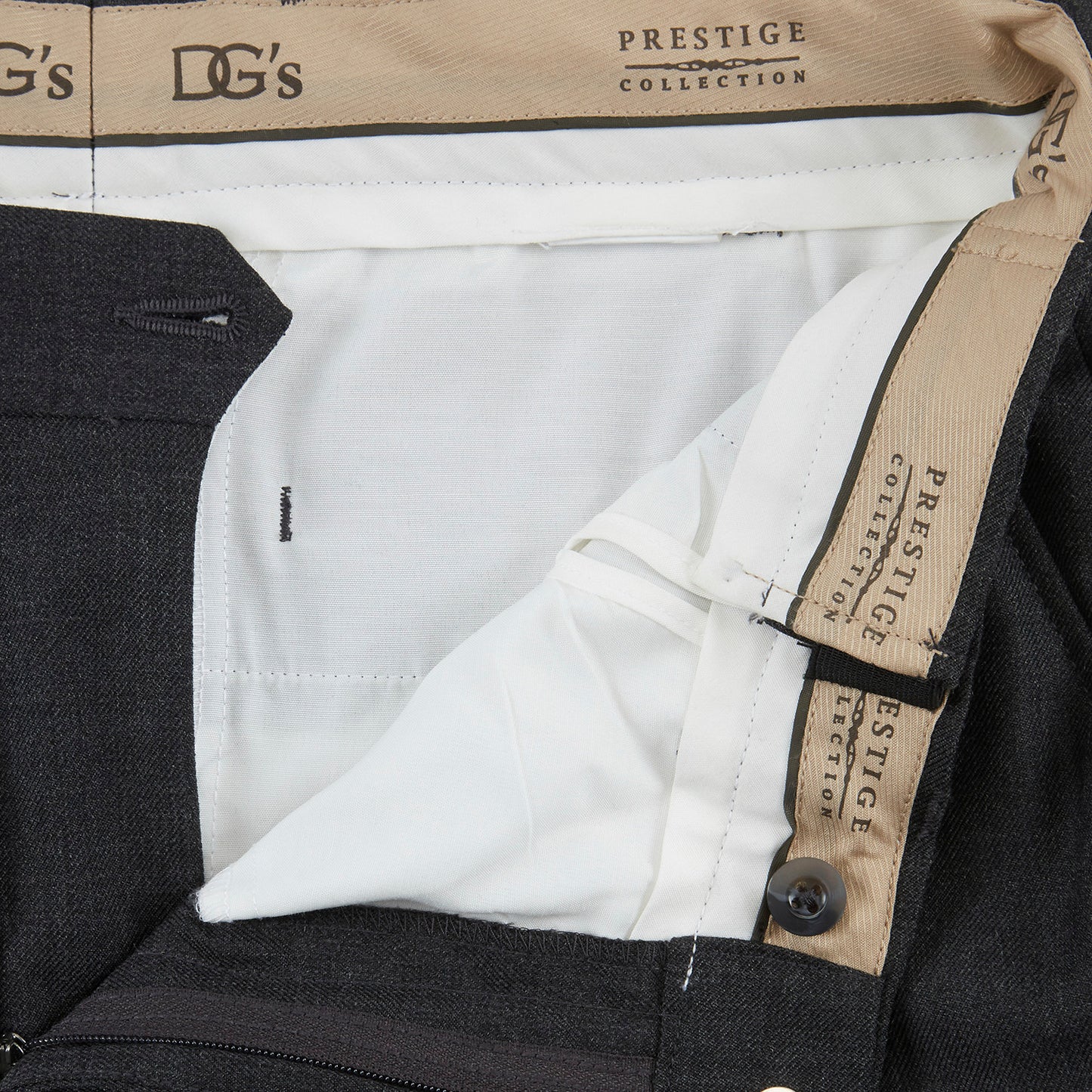 Dgs 70483 08 Charcoal Prestige San Vito Trouser