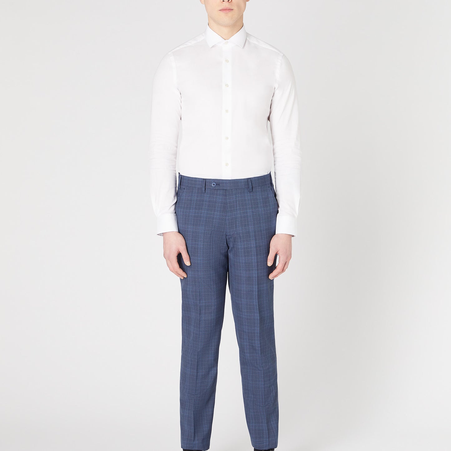 Remus Uomo 72033 27 Dark Blue Tapered Suit Trouser