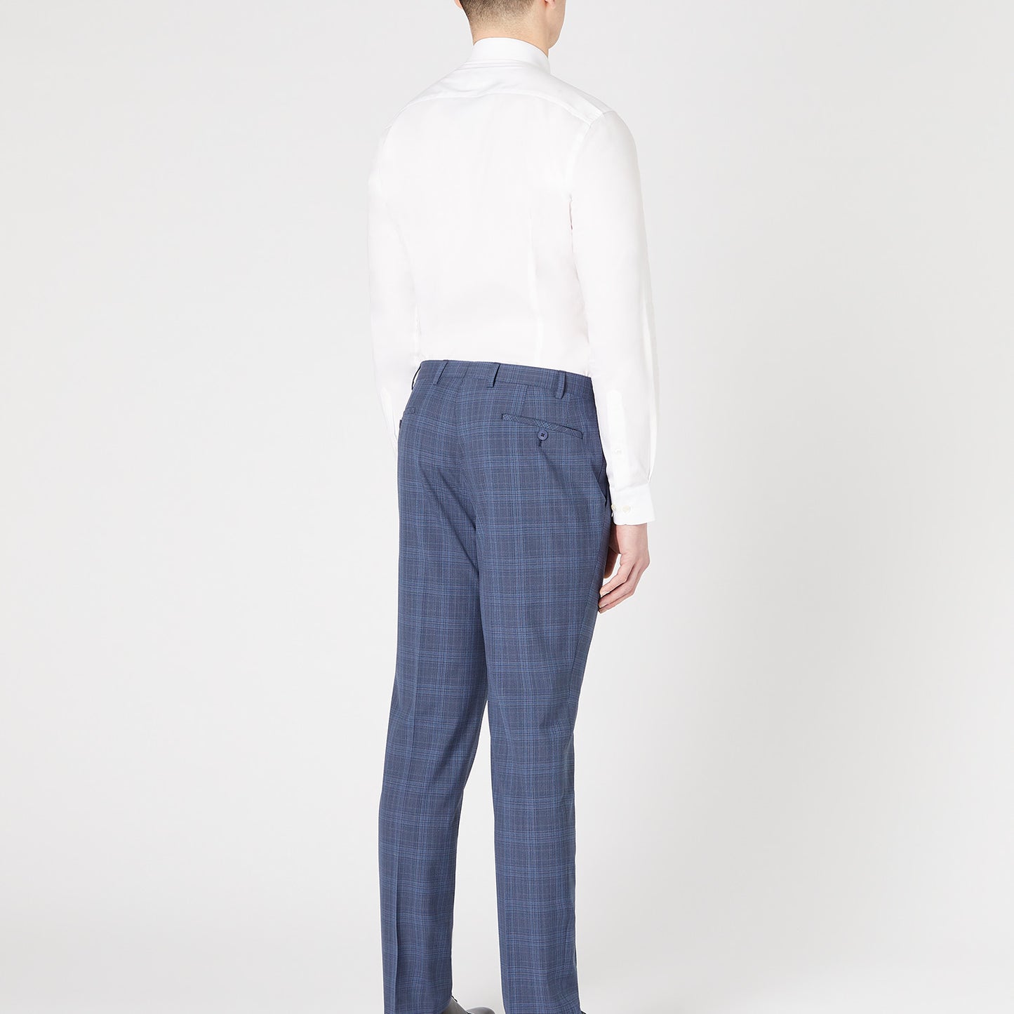 Remus Uomo 72033 27 Dark Blue Tapered Suit Trouser