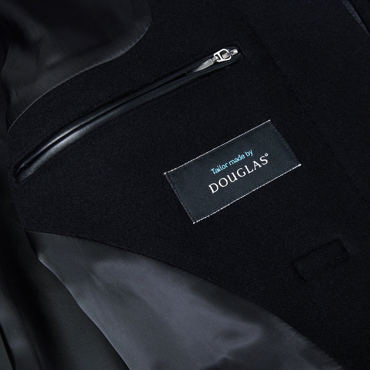 Douglas 90353 00 Black Hemsworth Overcoat