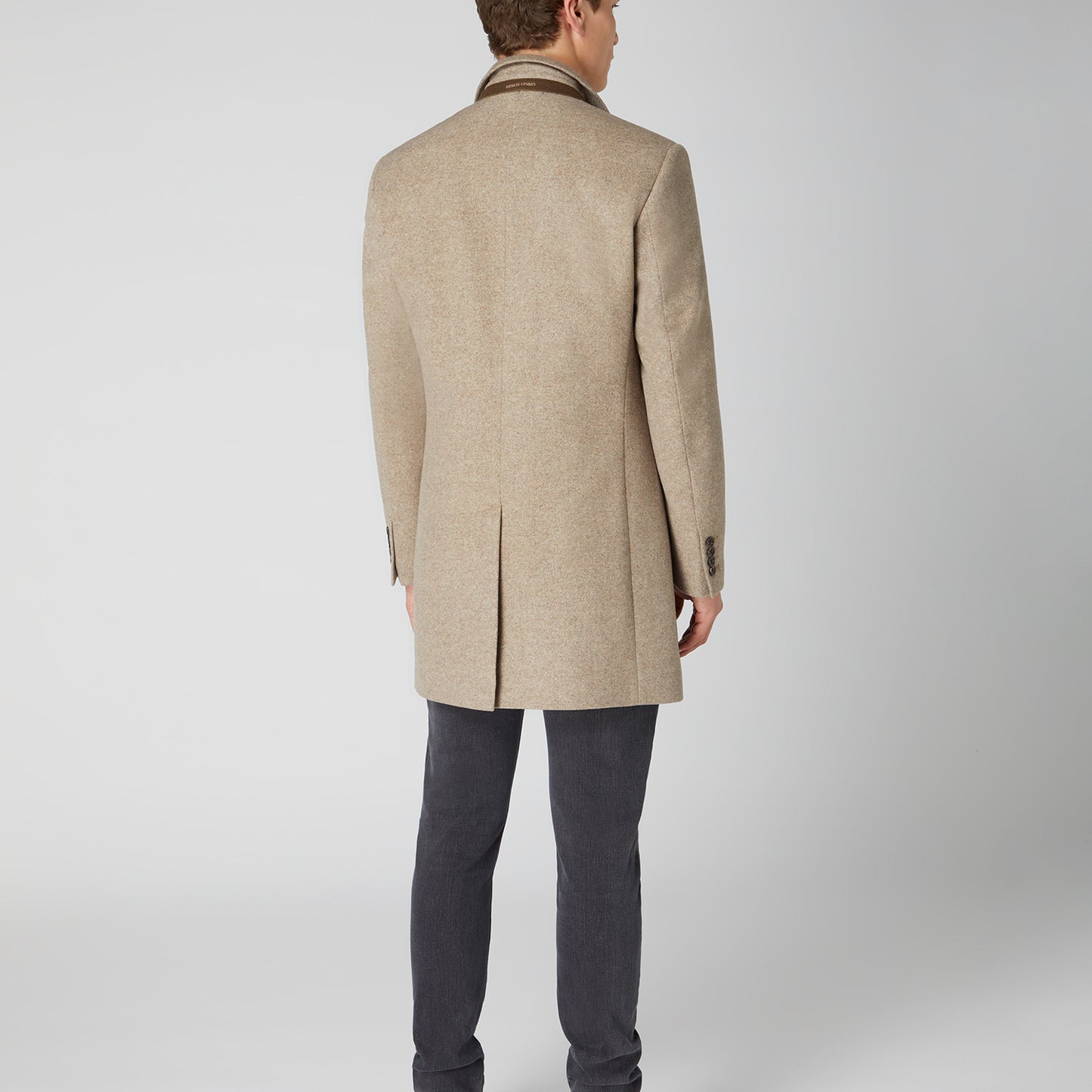 Remus Uomo 90379 96 Beige Overcoat