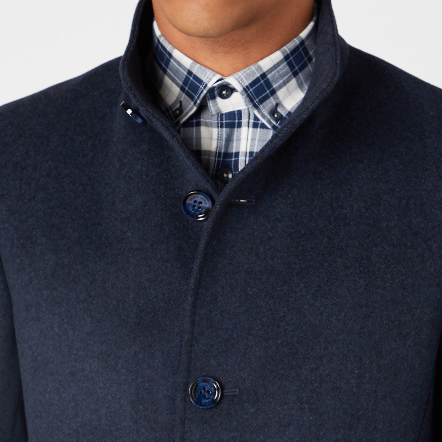 Remus Uomo 90410 78 Navy Jonah Overcoat