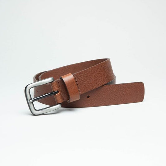 Wallace 5165TN 35mm Tan Full Grain Soft Harness Leather Belt