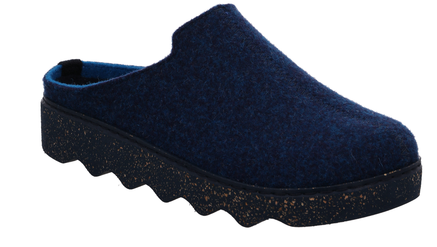 Rohde Foggia Petrol Slippers