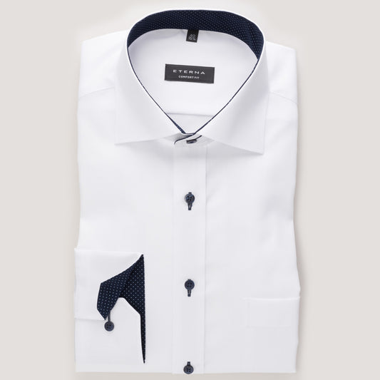 Eterna 8100 00 E137 White Comfort Fit Shirt
