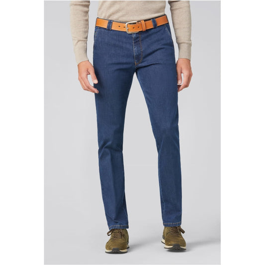 Meyer 629 20 Roma Blue Stone Denim Stretch Jeans