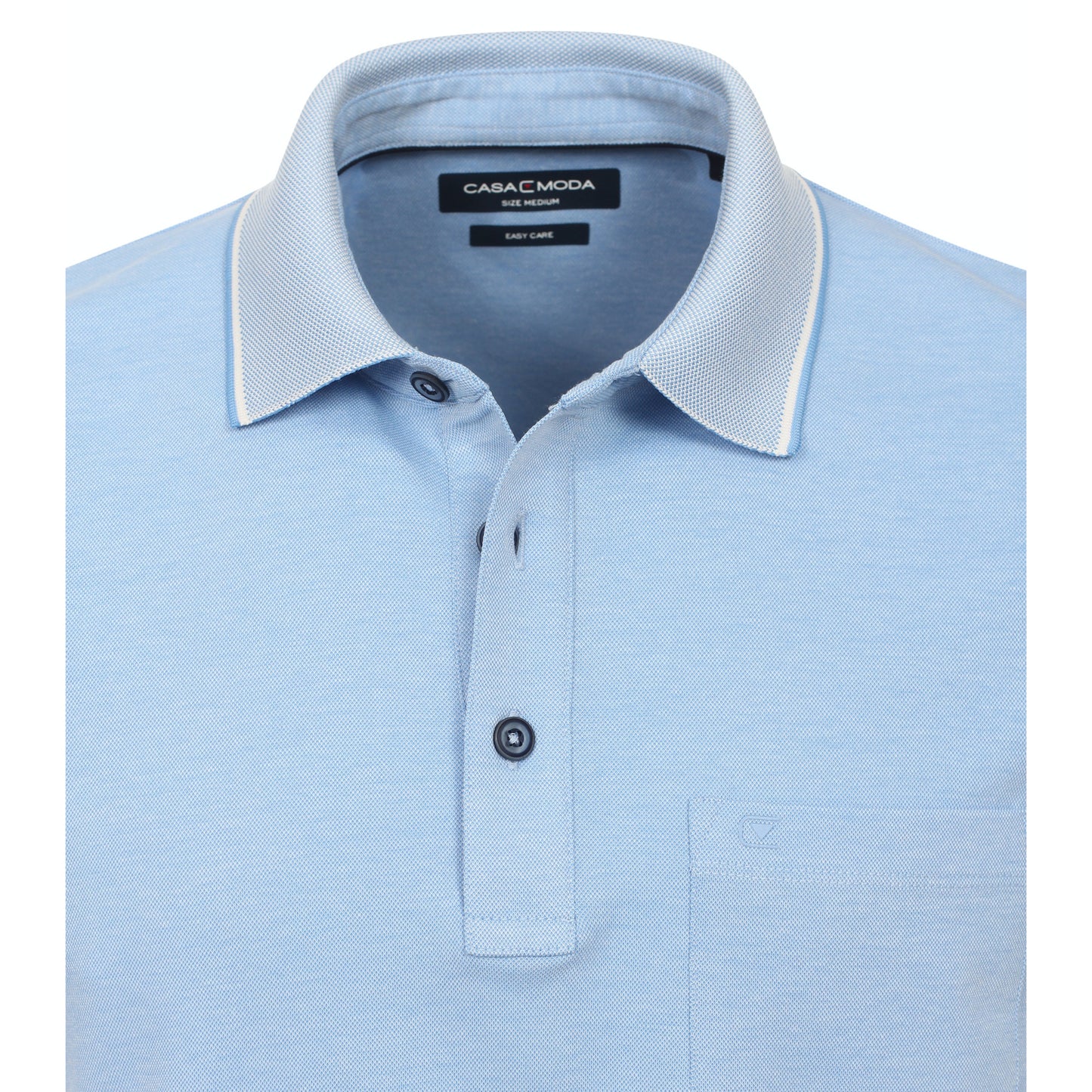 Casa Moda 993106500 102 Blue Polo Shirt