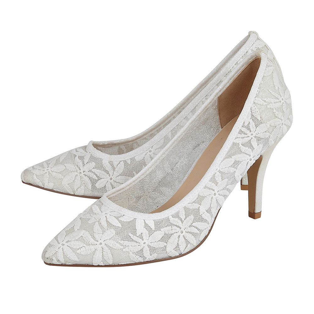Lotus Briony White Dress Shoes