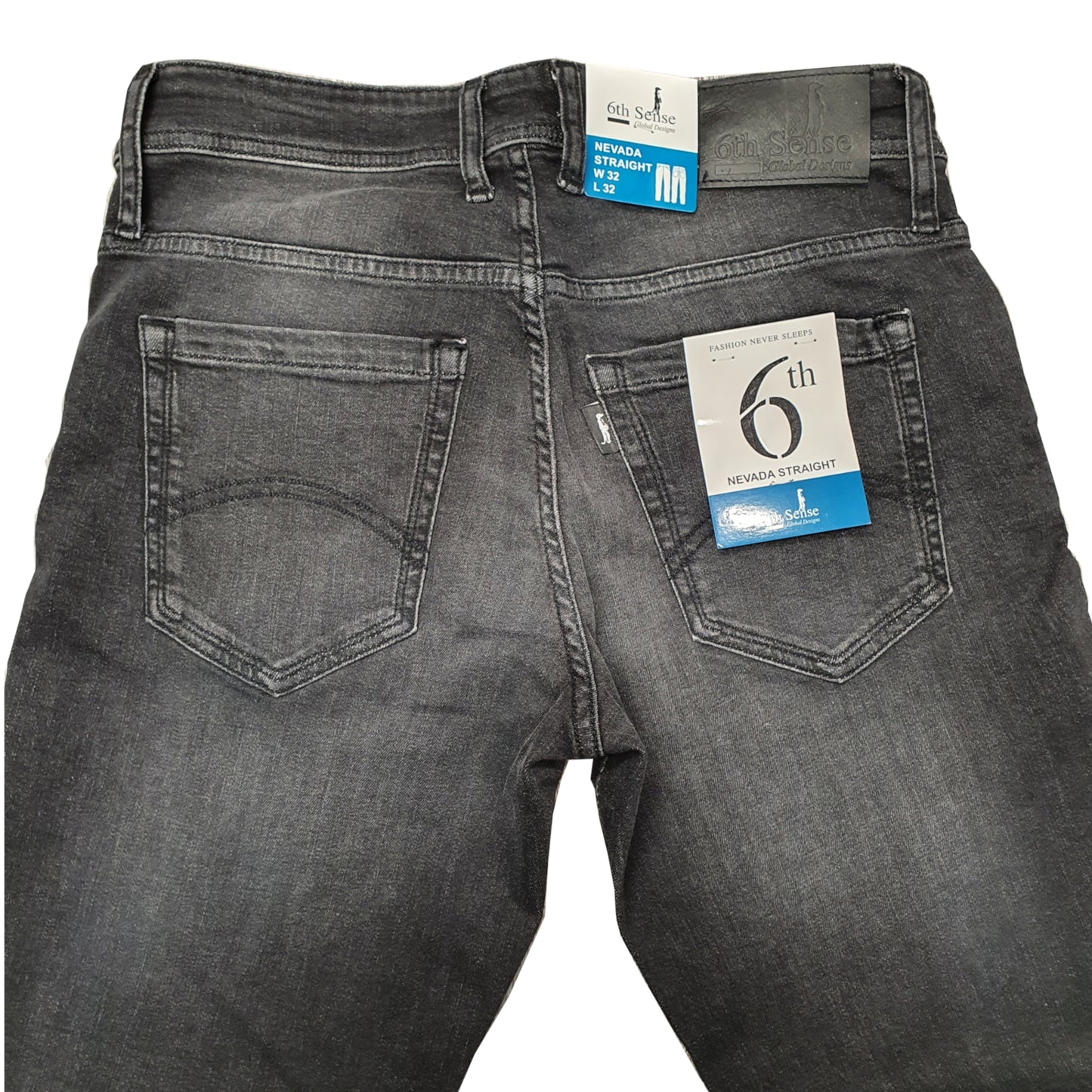 6th Sense Nevada New Dark Grey Jeans