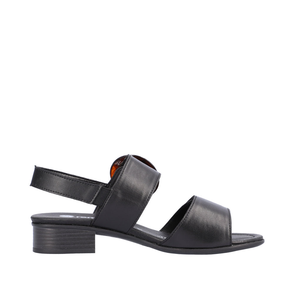 Remonte D0P53-00 Black Sandals