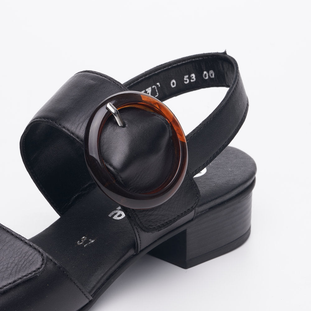 Remonte D0P53-00 Black Sandals