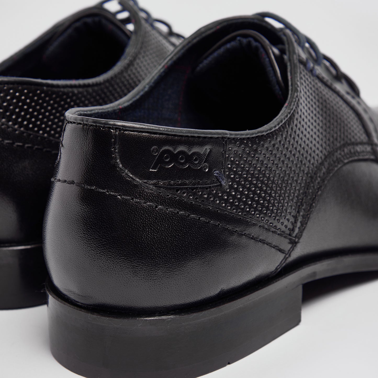 Pod Denver Black Formal Shoes