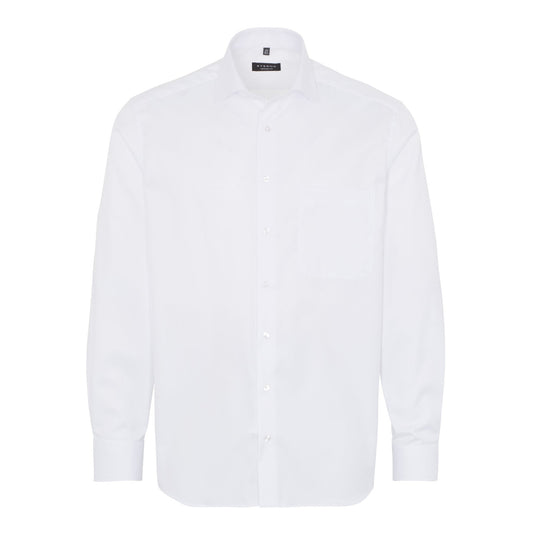 Eterna 8817 00 E19K White Comfort Fit Long Sleeve Shirt