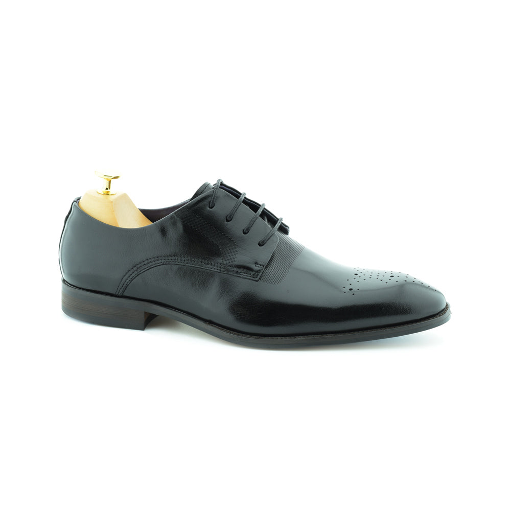 Paolo Vandini Eton Black Formal Shoes