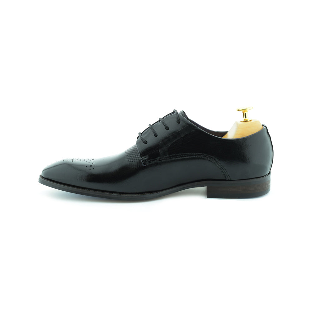 Paolo Vandini Eton Black Formal Shoes