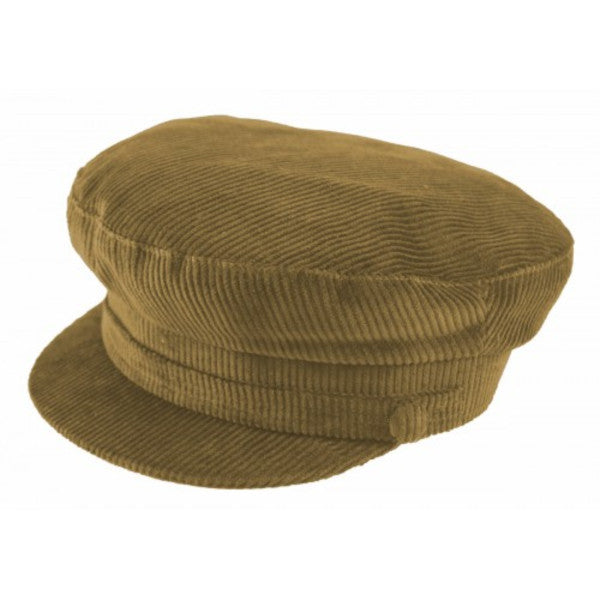 Failsworth Mariner Cord Fawn Cap