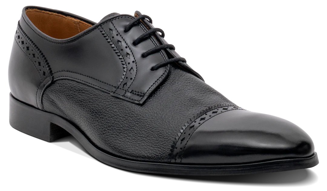 Barker Ashbourne Black Hi Shine Formal Shoes