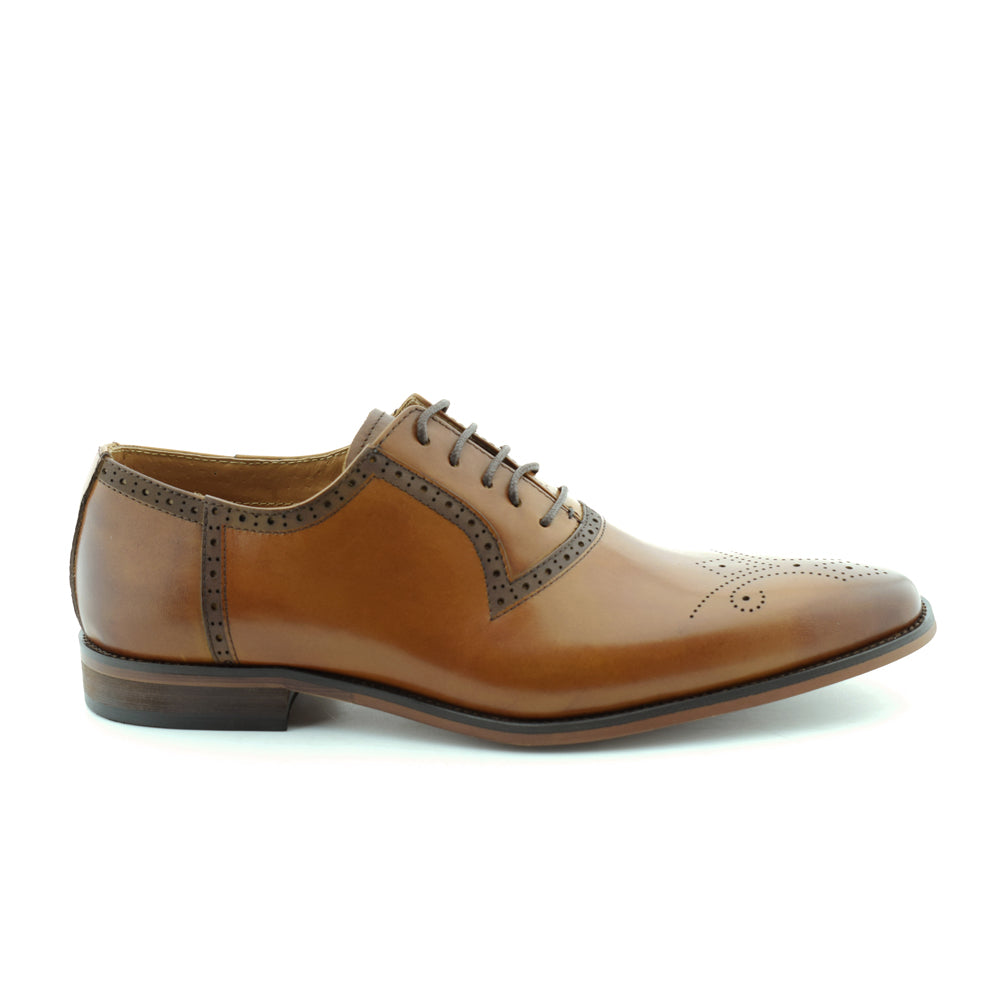 Paolo Vandini Gace Tan Formal Shoes