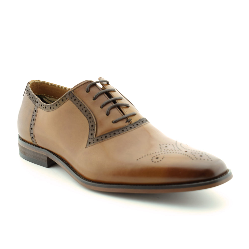 Paolo Vandini Gace Tan Formal Shoes