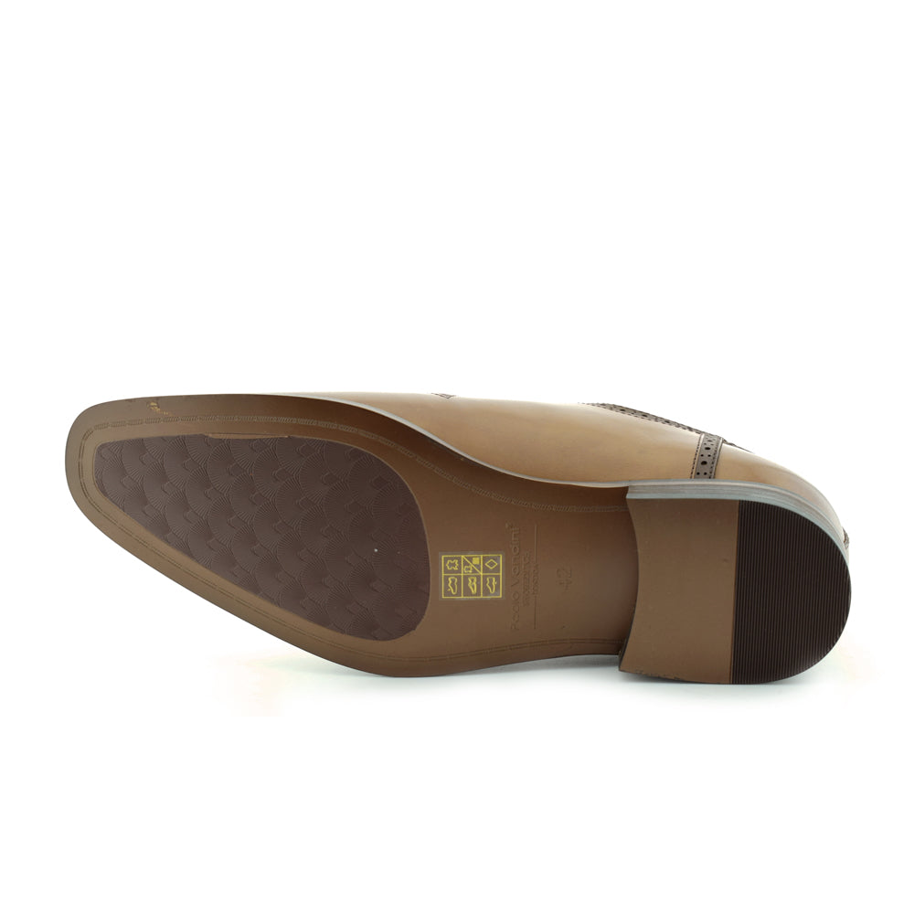 Paolo Vandini Gace Tan Formal Shoes
