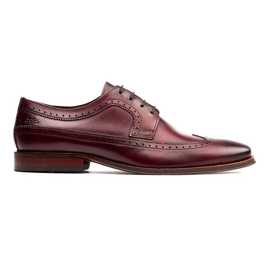 Base London Havisham Washed Bordo Formal Shoes