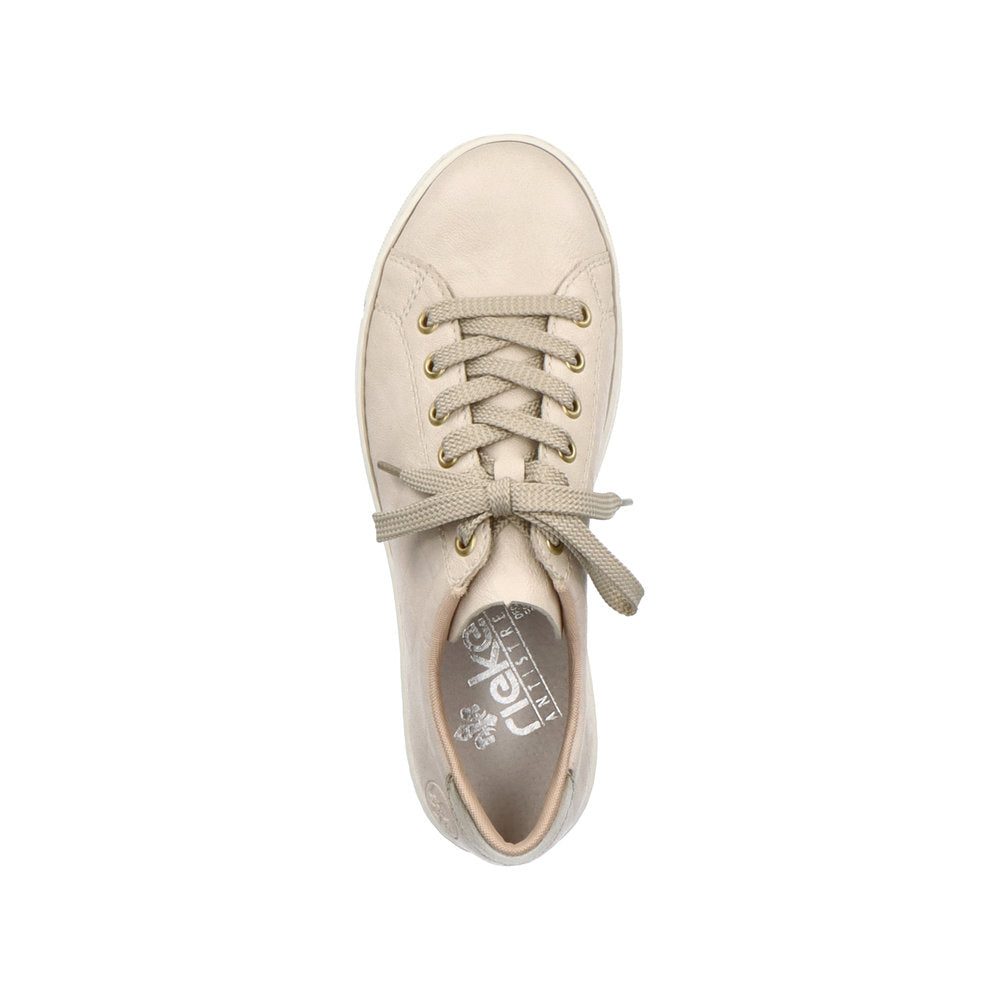 Rieker L9800-80 Ivory Trainers
