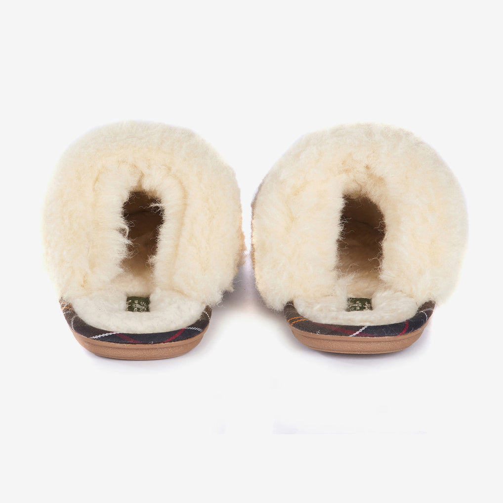 Barbour Lydia Camel Mule Slippers