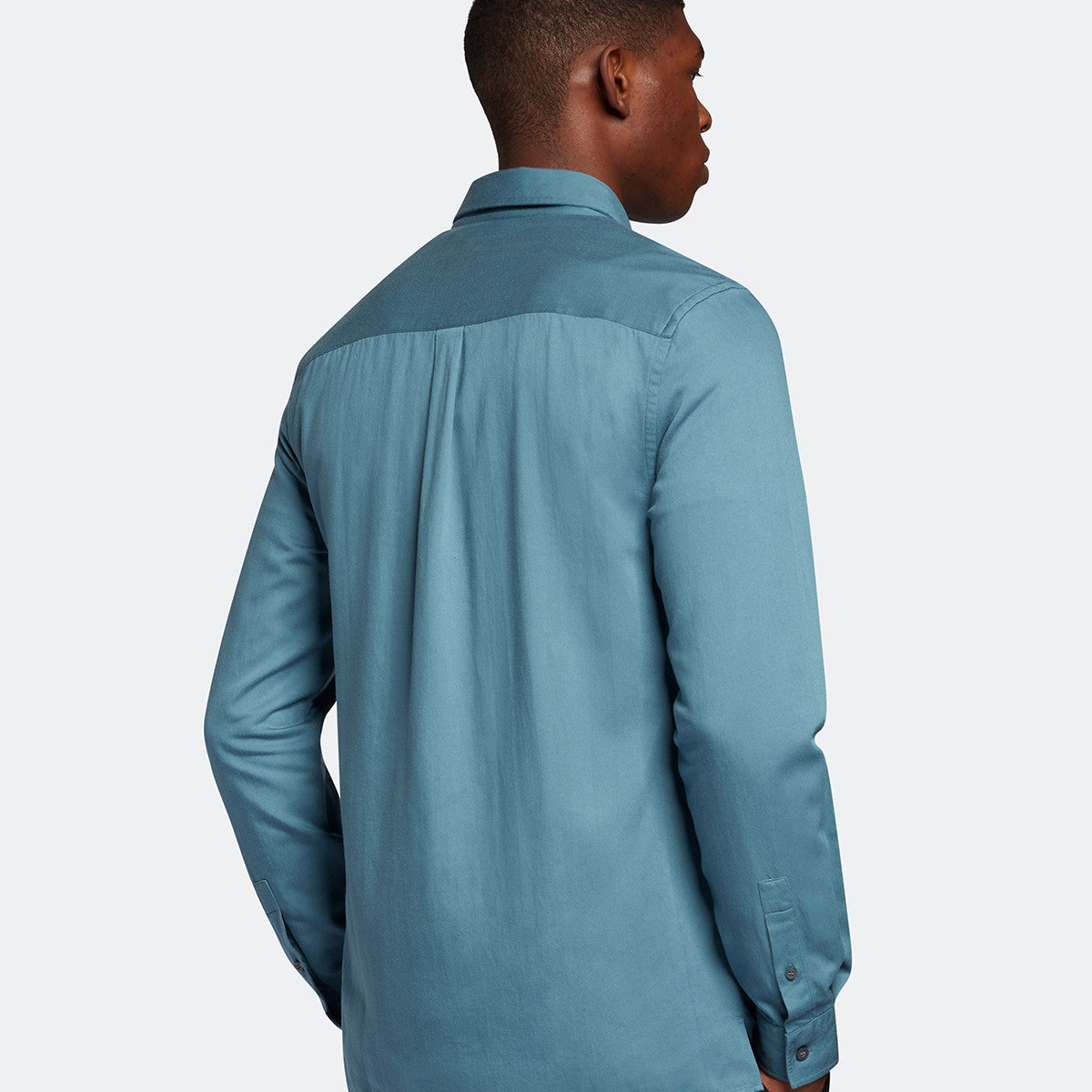 Lyle & Scott LW1800V W825 Skipton Blue Washed Shirt
