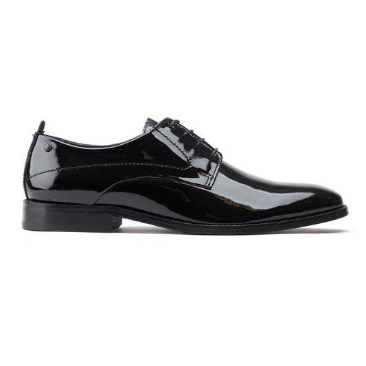 Base London Marley Patent Black Formal Shoes