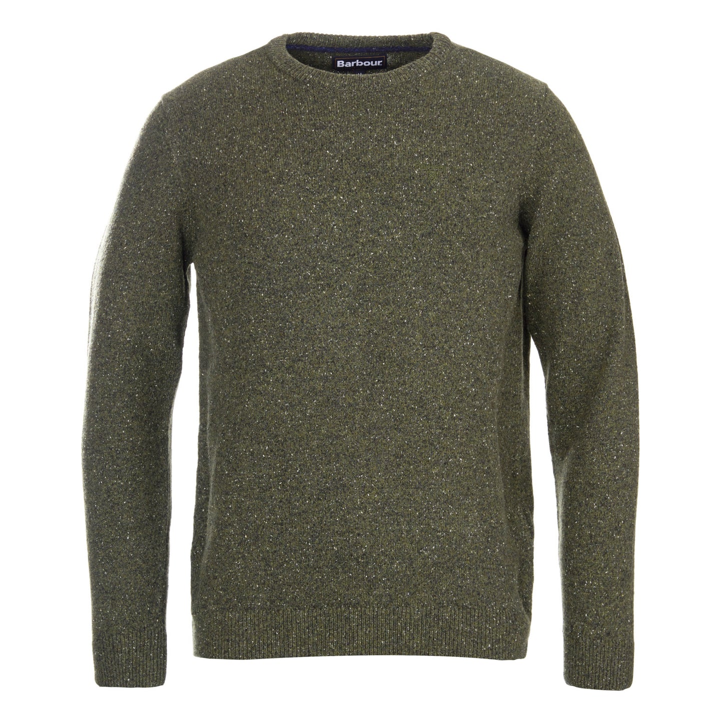 Barbour Essential Tisbury Crew Dark Seaweed