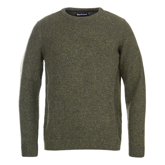 Barbour Essential Tisbury Crew Dark Seaweed