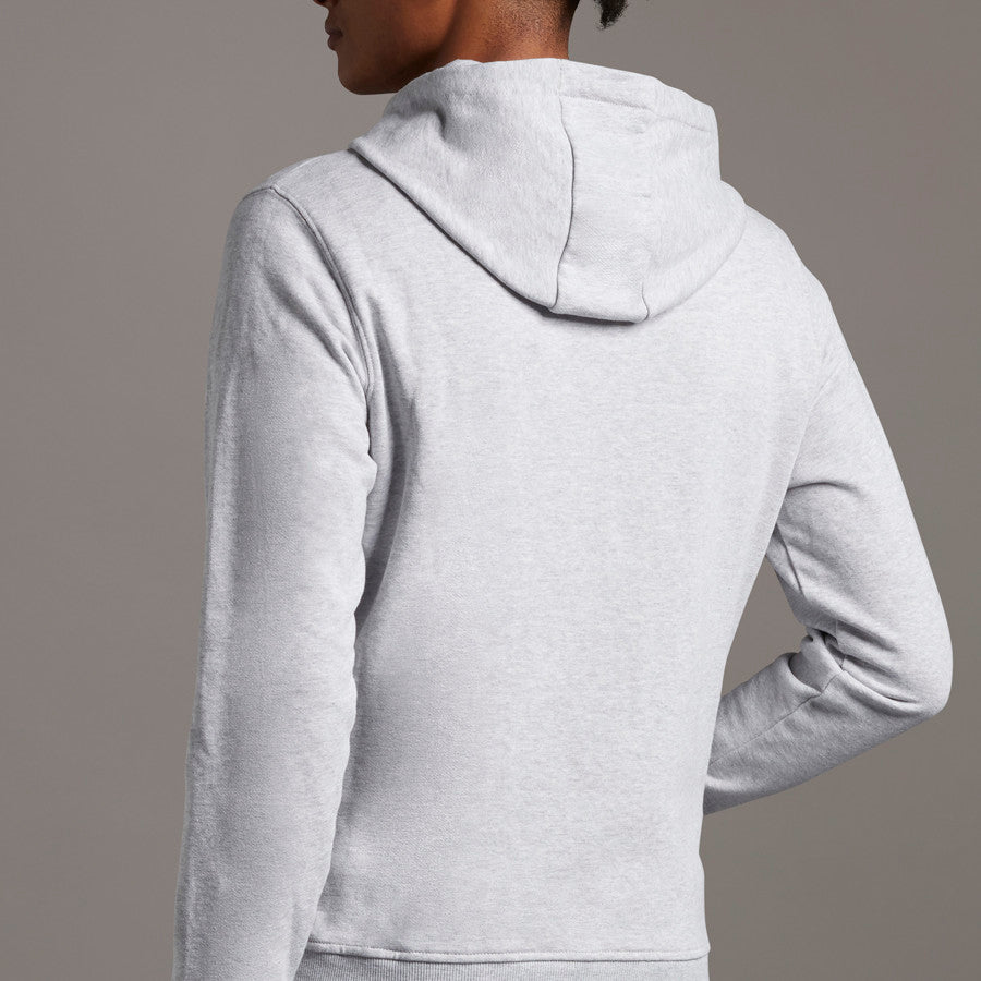 Lyle & Scott ML416VTR D24 Light Grey Marl Pullover Hoodie