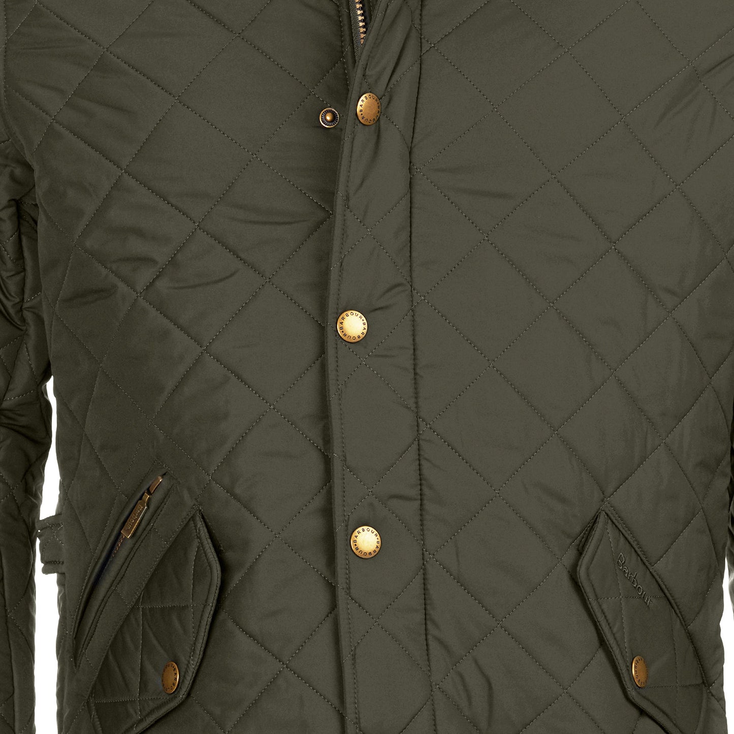 Barbour Powell Green Quilted Jacket
