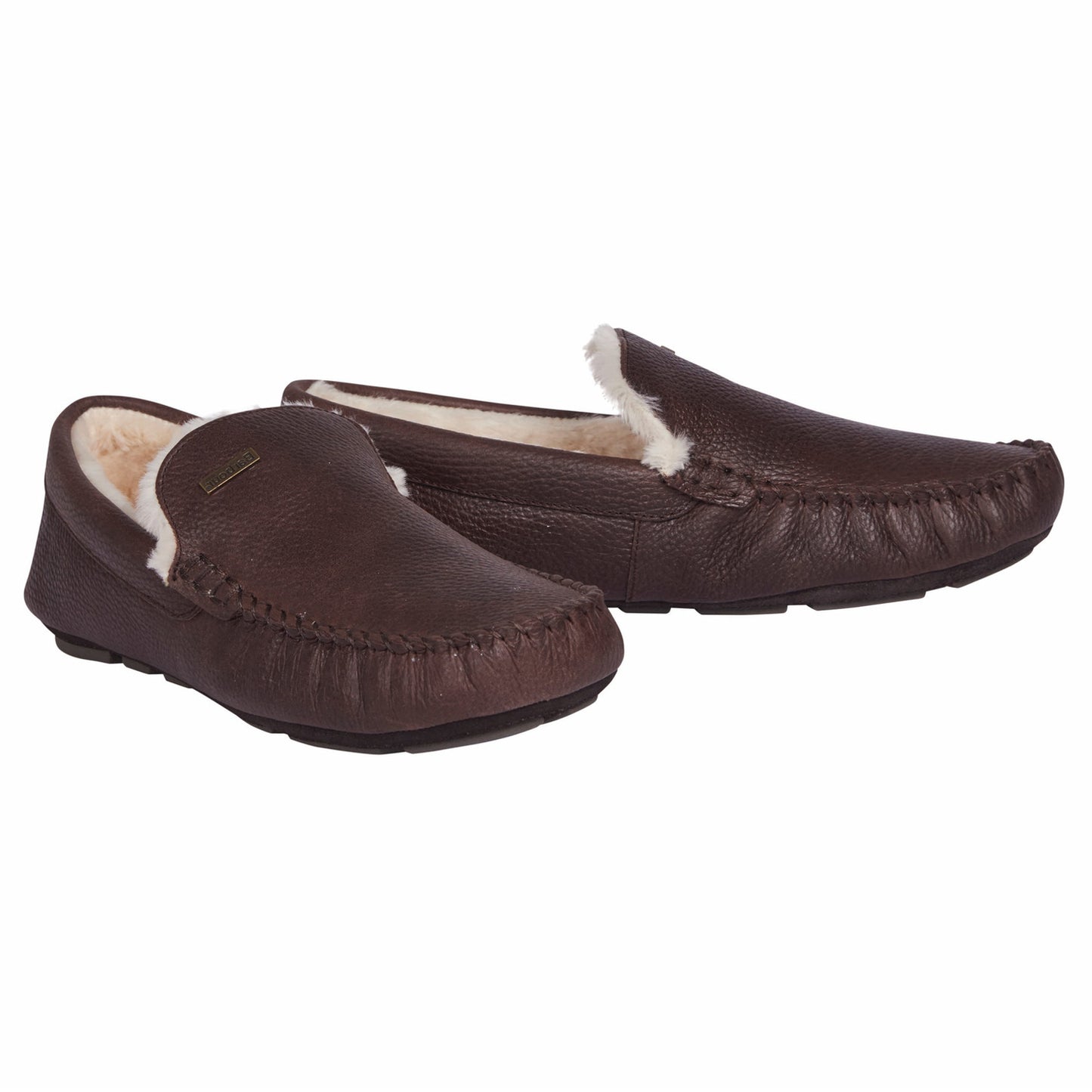 Barbour Monty Brown Slippers