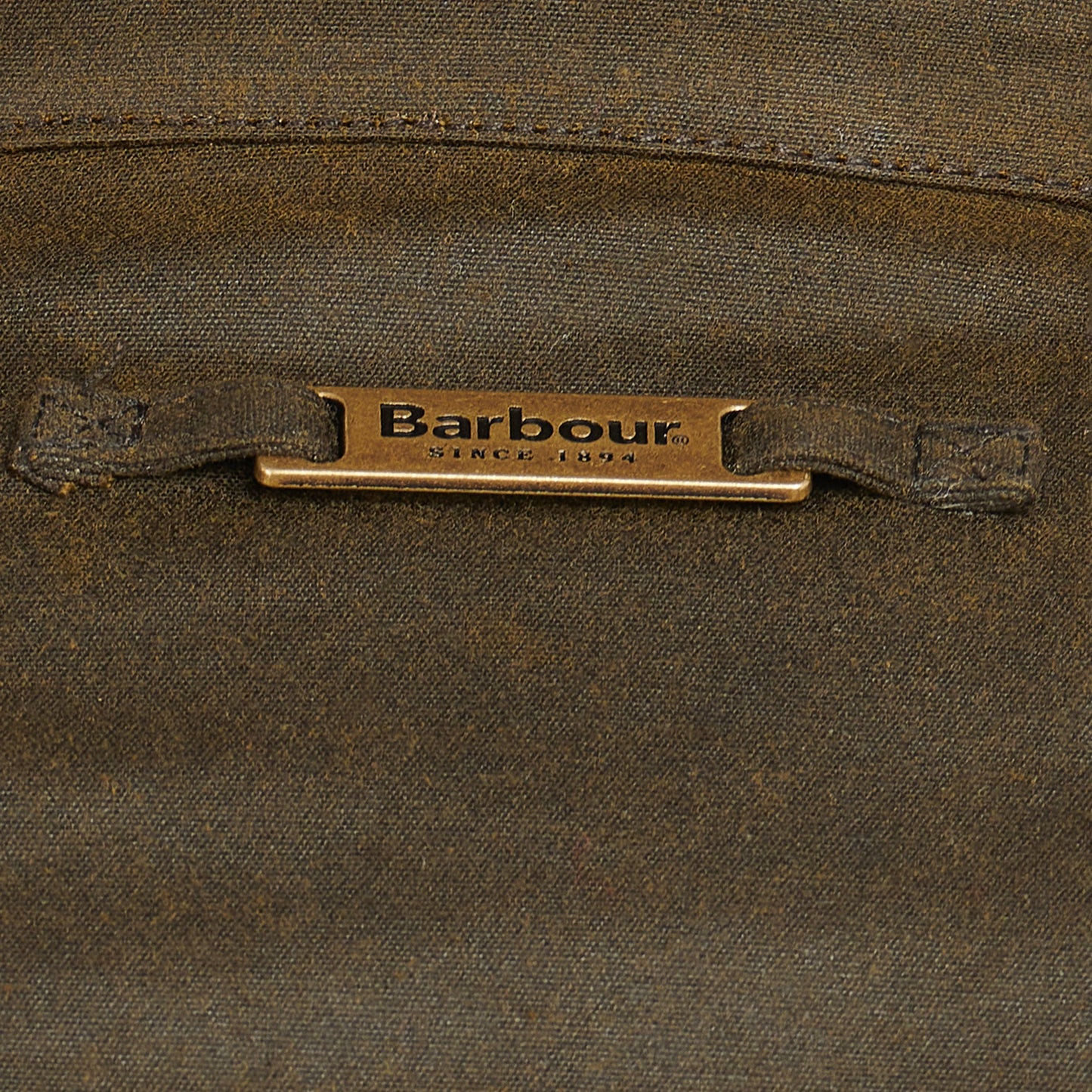Barbour Ogston Olive Green Wax Jacket