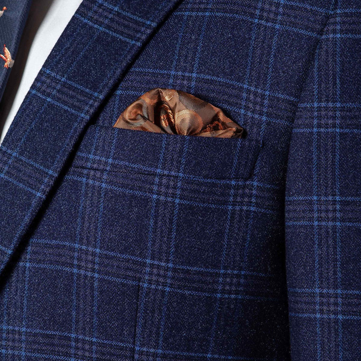Marc Darcy Chigwell Navy Tweed Jacket