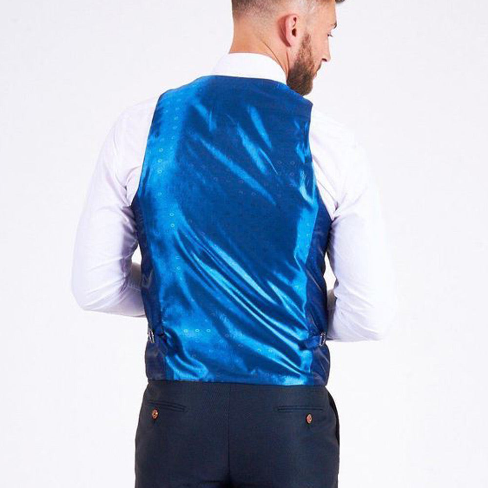 Marc Darcy Max Navy Waistcoat