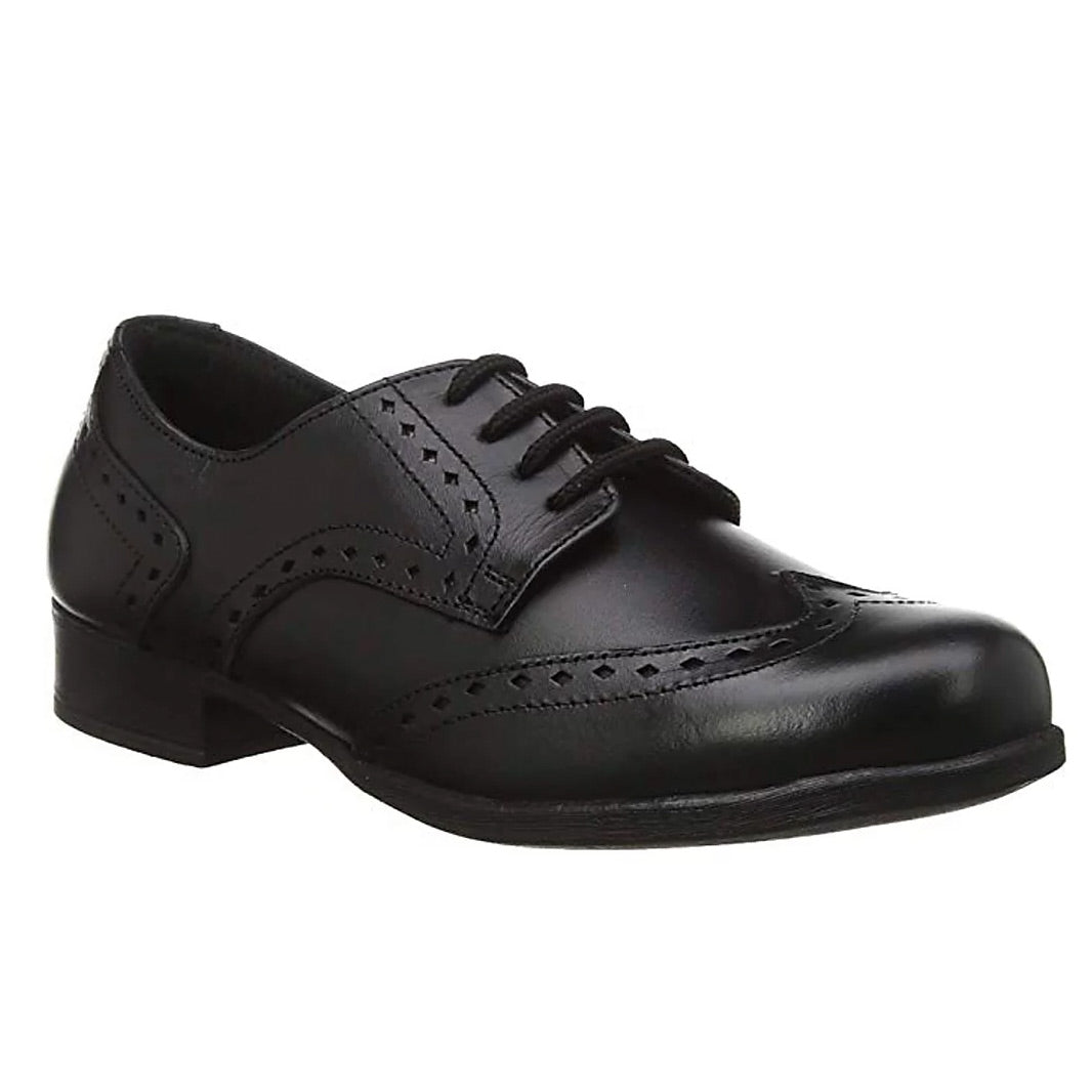 Girls Term Meghan Black School Shoes